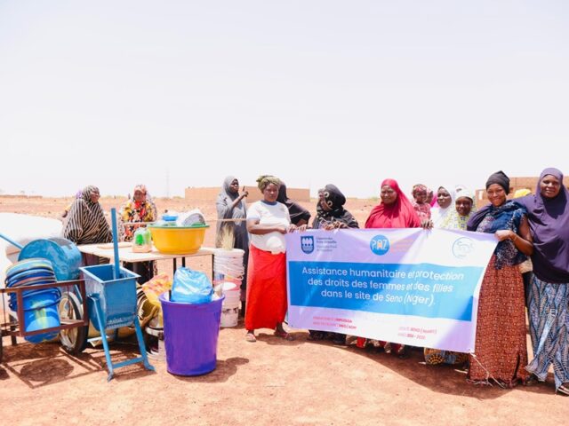Un Soutien Vital pour le Relèvement des Populations affectées par les inondations à Niamey sur le site de Séno